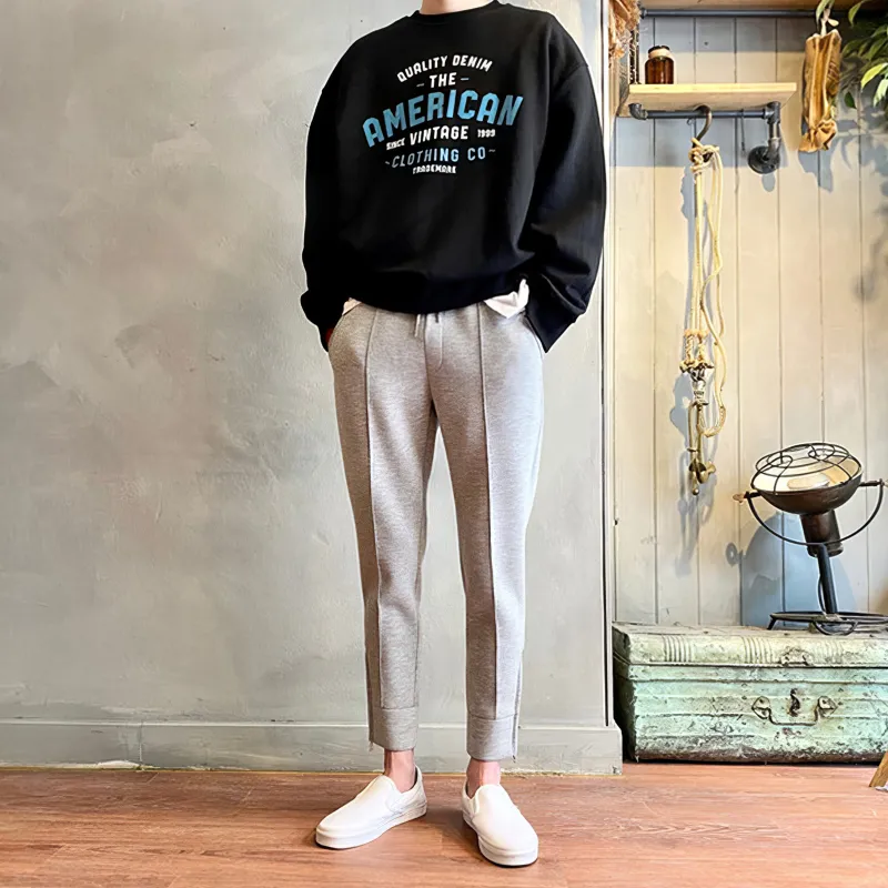 ASEDE Casual Pants Unisex-6