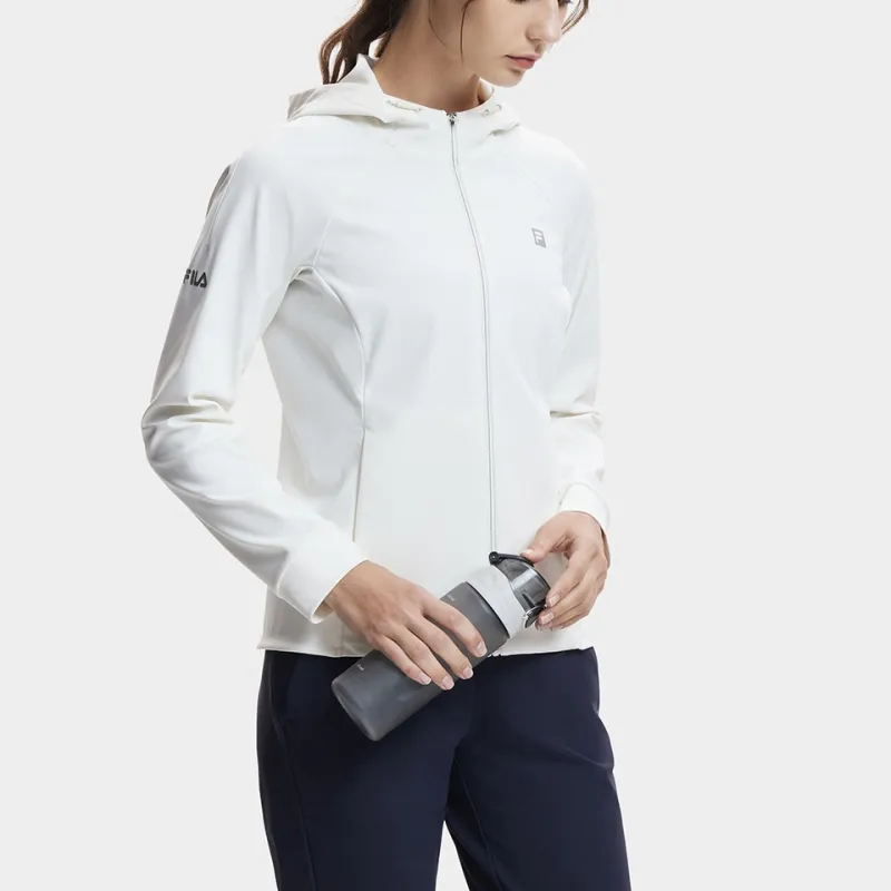 FILA Jackets Coats Women's Starlight White-4
