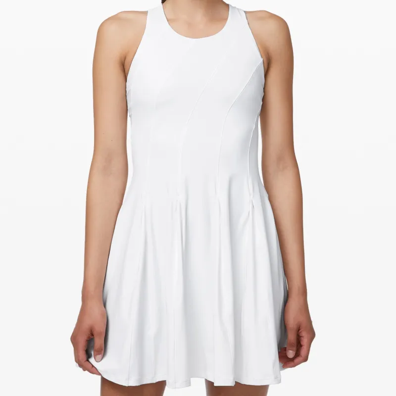 Lululemon Court Crush Sleeveless Dress Women's White-3