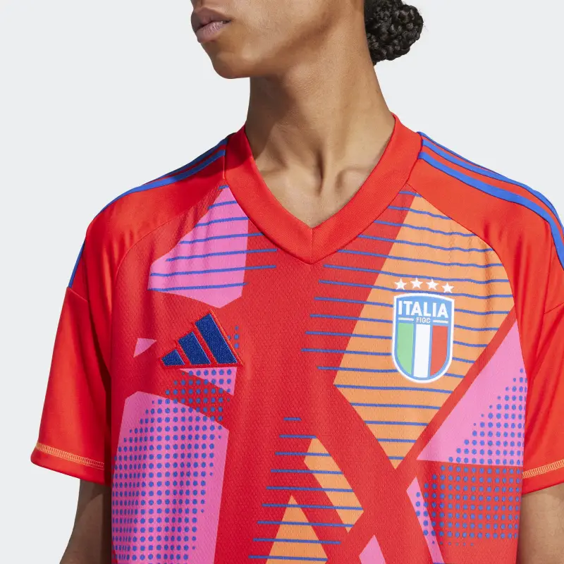 Adidas ITALY TIRO 23 GOALKEEPER JERSEY Soccer Jerseys Men's Red-5