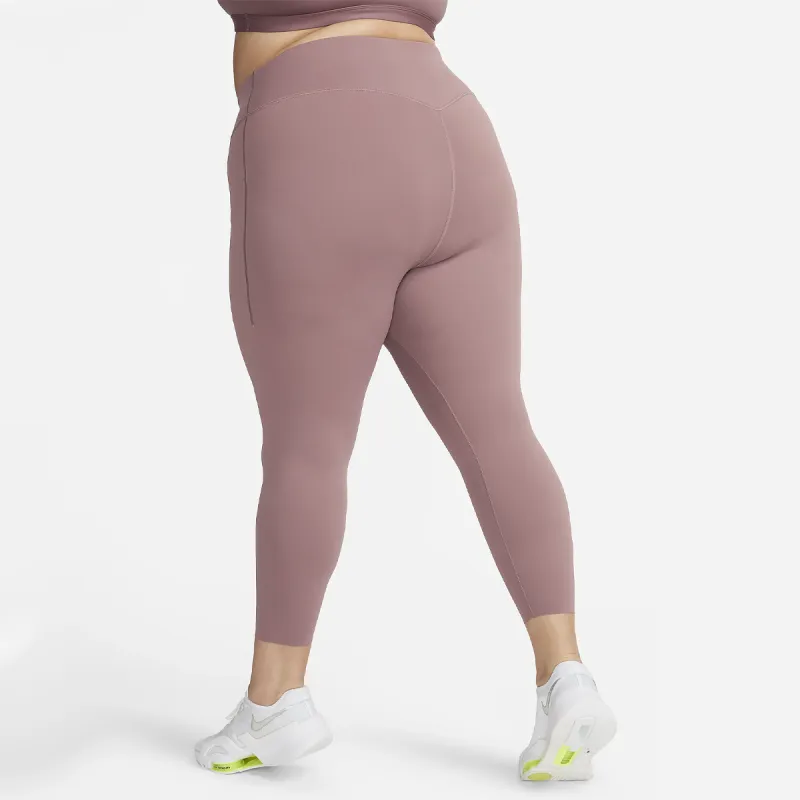 Nike Universa Women's Medium-Support High-Waisted 7/8 Leggings With Pockets Plus Size-4