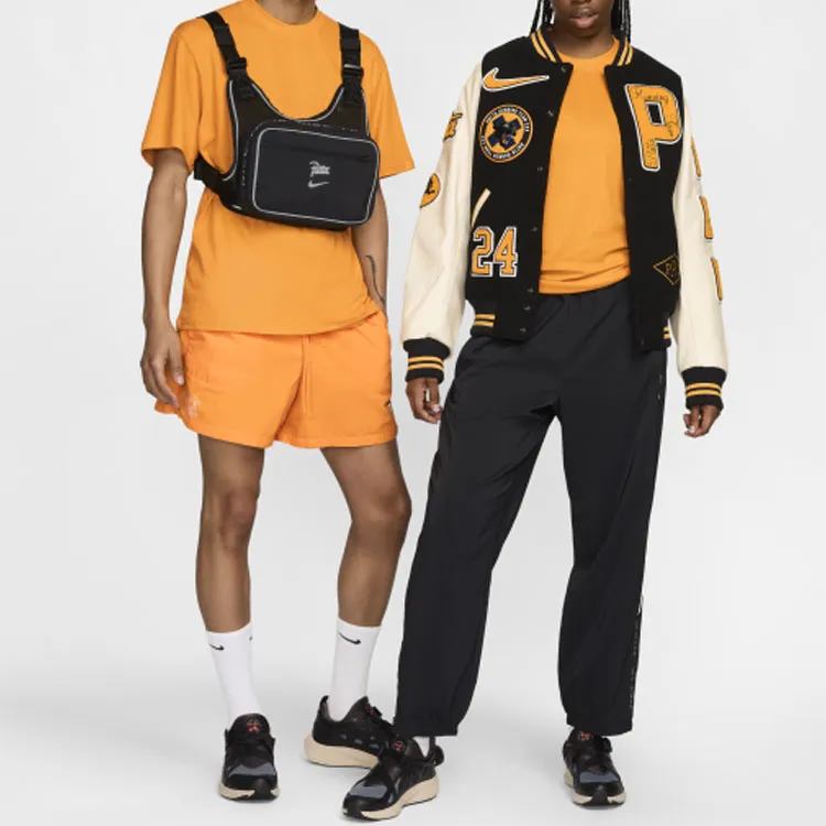 Nike x PATTA Patta Co-brand T-Shirt Unisex Orange-2