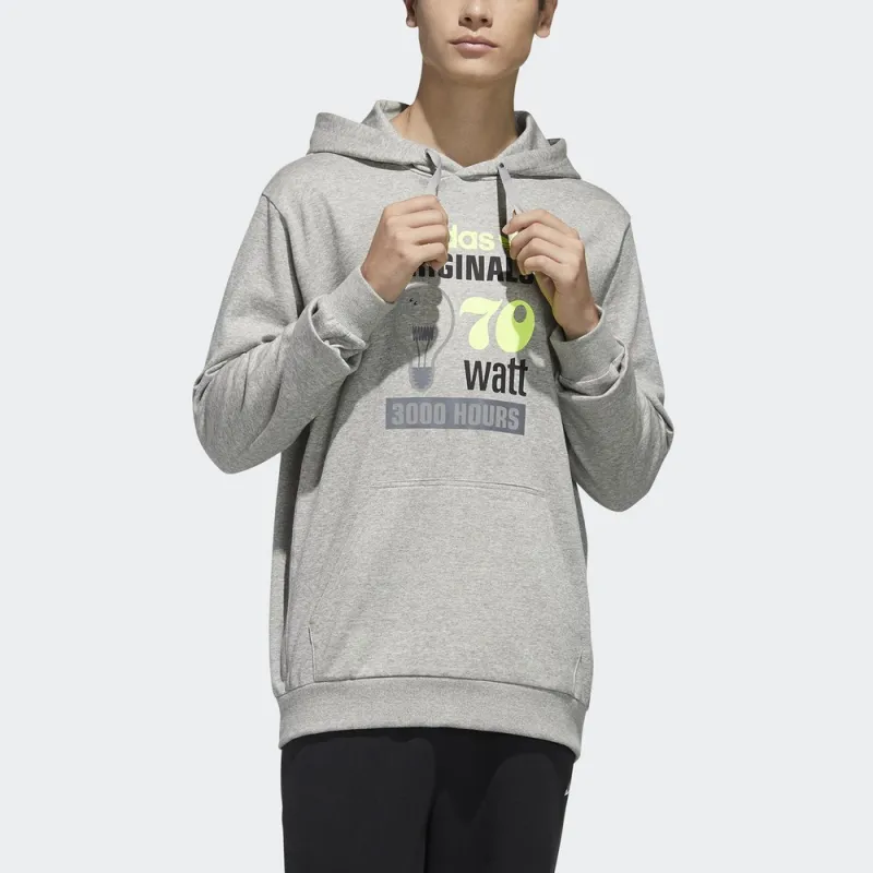 Adidas Originals Hoodie 70 Celeb Sweatshirt Men's Gray-4
