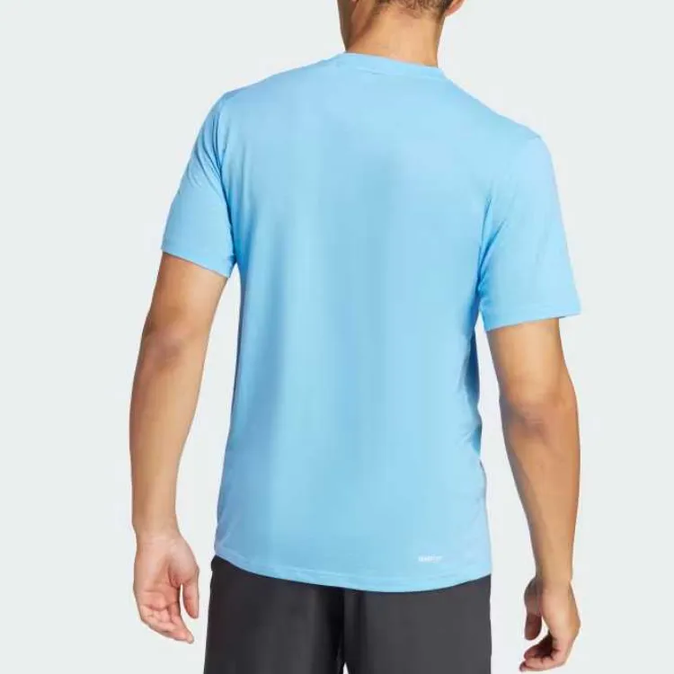 Adidas T-Shirt Men's Blue Gradient/white-3