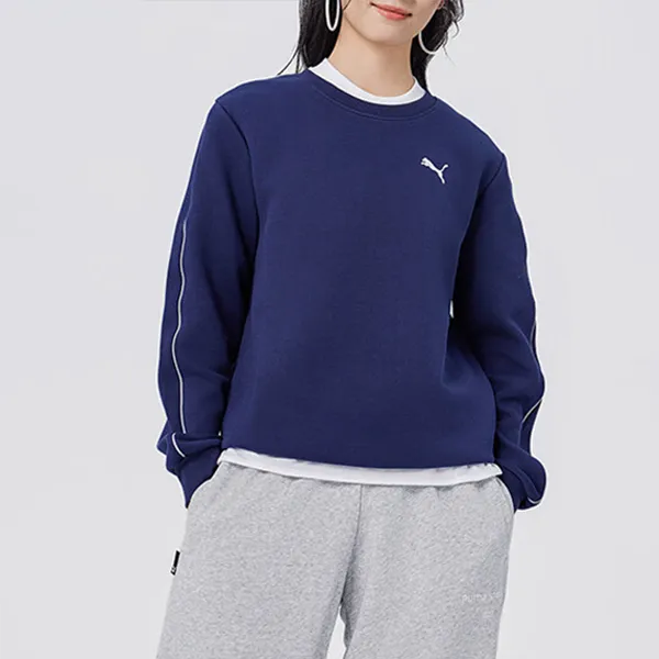 PUMA ESS Sweatshirt Men's Marine Blue-2