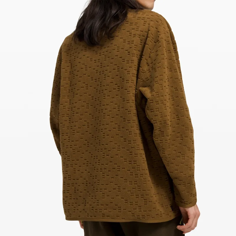 Lululemon LAB Collection Bivium Sweatshirt Men's Dark Brown-4
