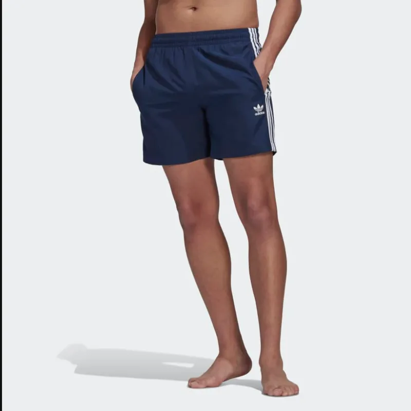 Adidas ADICOLOR CLASSICS 3-STRIPES SWIM SHORTS Swimming Shorts Men's Midnight Indigo-1