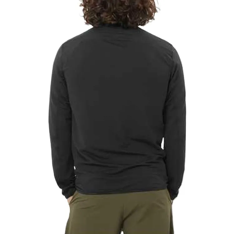 SALOMON Sntial LIGHTWARM HYBRID M Jackets & Coats Men's Black-2