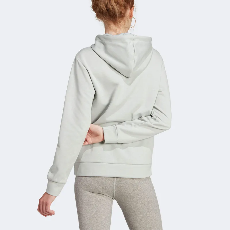 Adidas W FI BOS Hoodie Sweatshirt Women's Gray-1