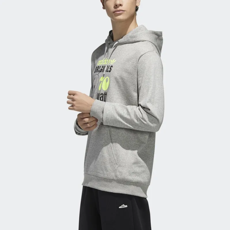 Adidas Originals Hoodie 70 Celeb Sweatshirt Men's Gray-5
