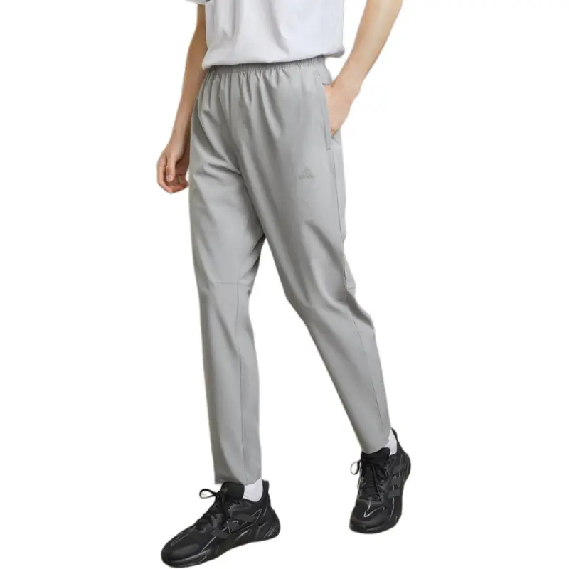 Adidas Casual Pants Men's Pure Ice Gray-2