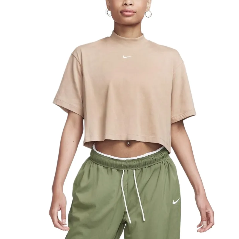 Nike T Shirts Women's Brown-3