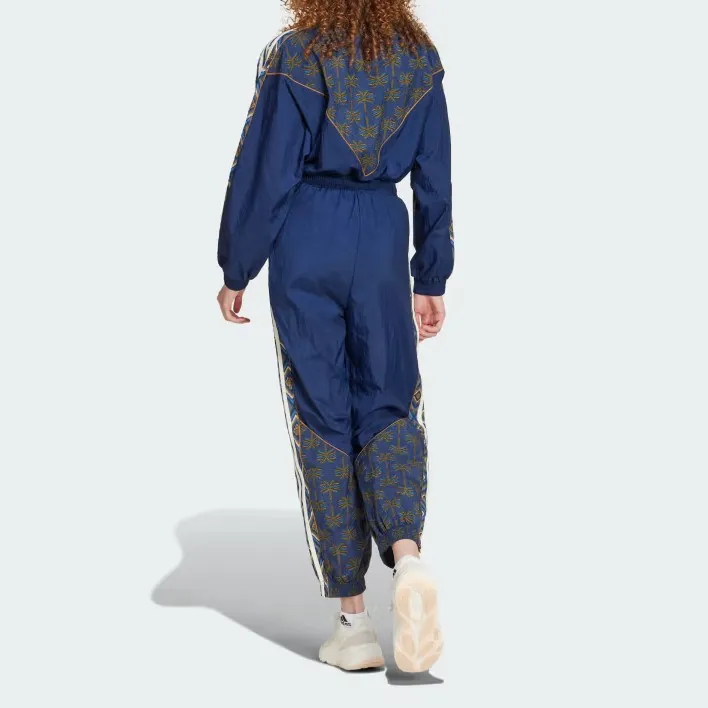 Adidas x FARM RIO Jumpsuit Women's Midnight Indigo/Crystal Sand/Bronze-2