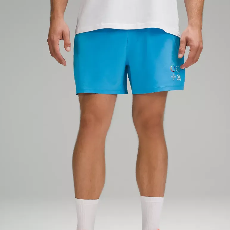 Lululemon Pace Breaker Linerless Short 5' Sports Shorts Men's-4