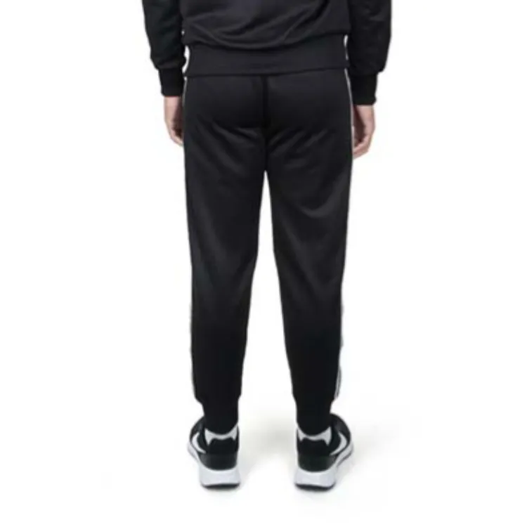 Kappa Knitted Sports Pants Men's Black White-2