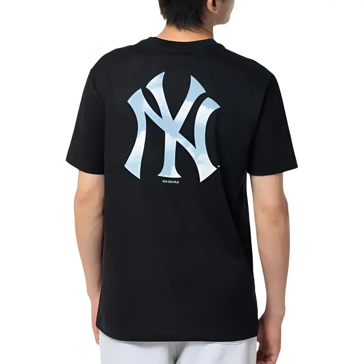 MLB New York Yankees T Shirt Unisex Black-3