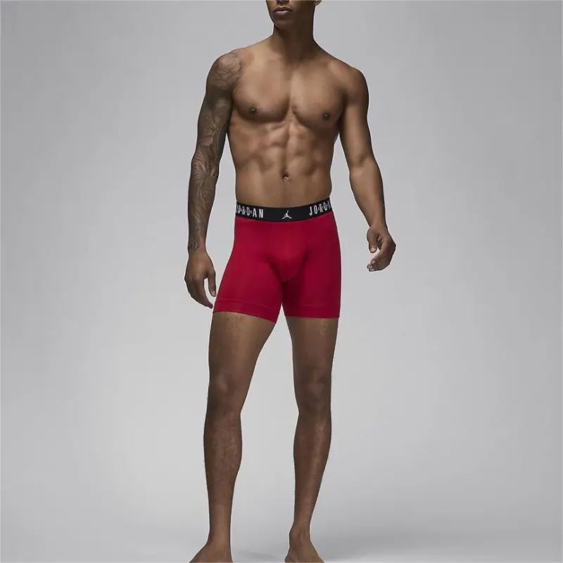 Jordan Men's Flight Cotton Core Boxer Briefs 3 Pack-3