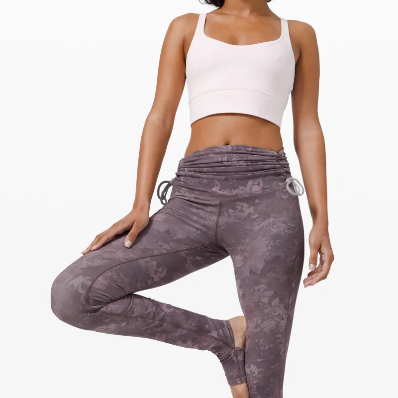 Lululemon Hug Your Core Athletic Trousers 28' Women's Vintage Deep Chrome Mixed / Dark Chrome-4