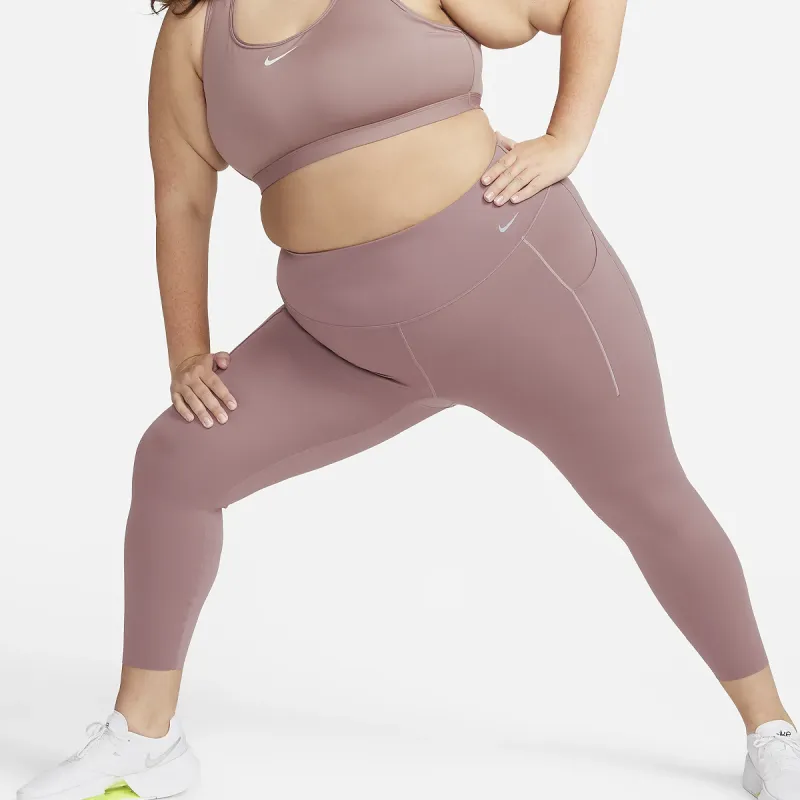 Nike Universa Women's Medium-Support High-Waisted 7/8 Leggings With Pockets Plus Size-5