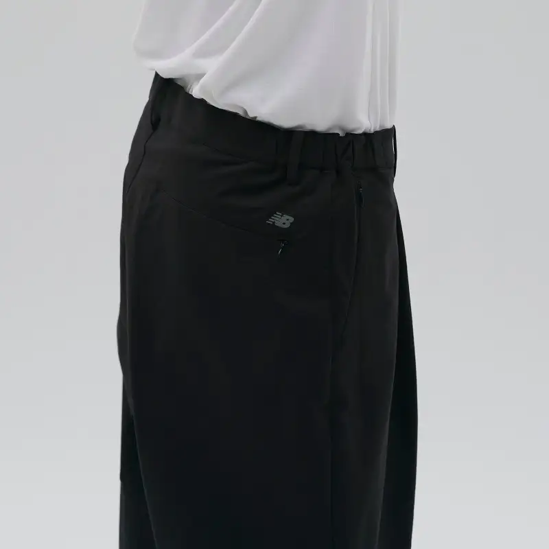 New Balance New Balance MET24 Wide Tapered Fit Casual Pants Men's Black-5