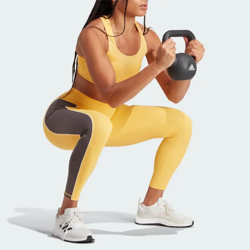 Adidas Tlrd Impact Training High-Support Bra Bra Women's Yellow-4