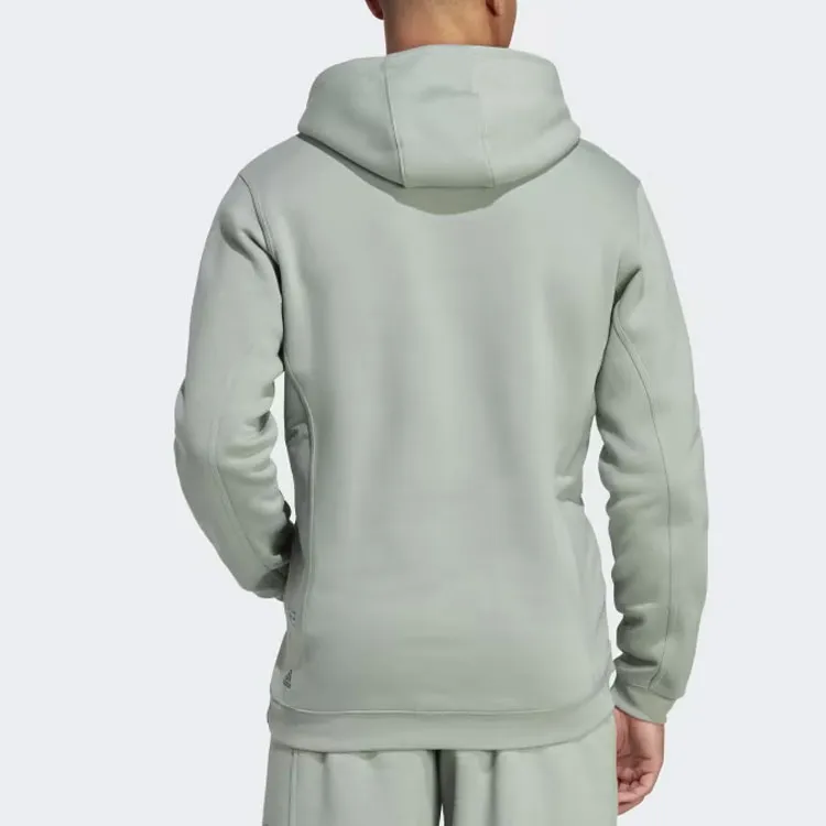 Adidas CITY ESCAPE CITY ESCAPE HOODIE Sweatshirt Men's Silver Green-3
