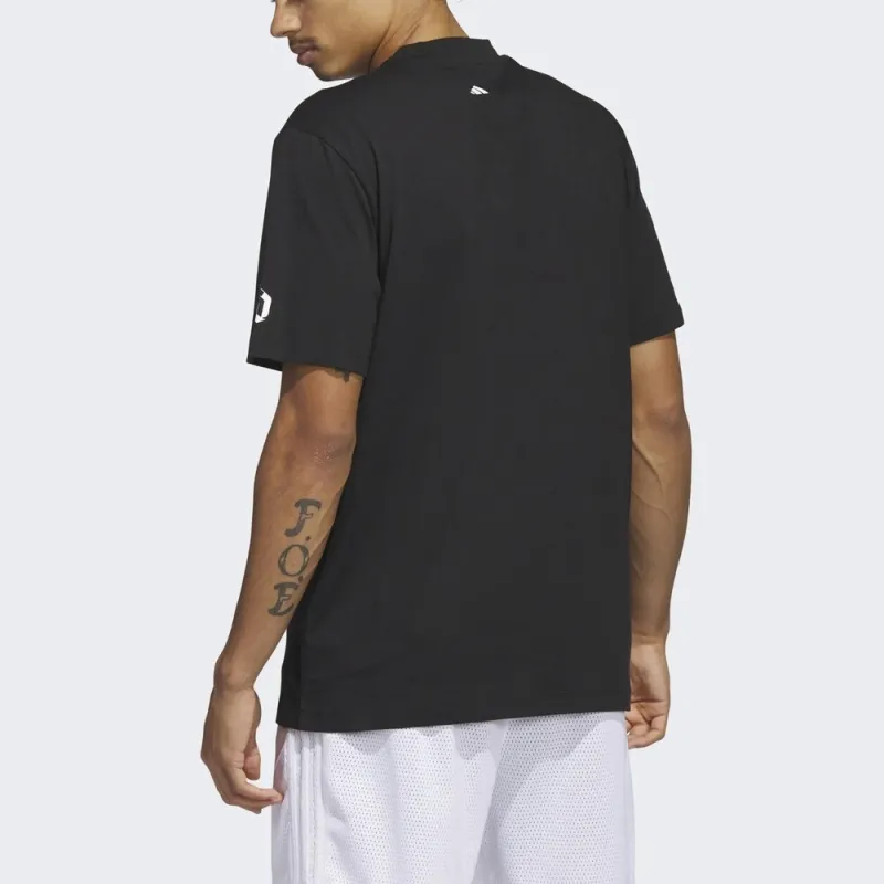 Adidas Dame Pg Tee T-Shirt Men's Black-1