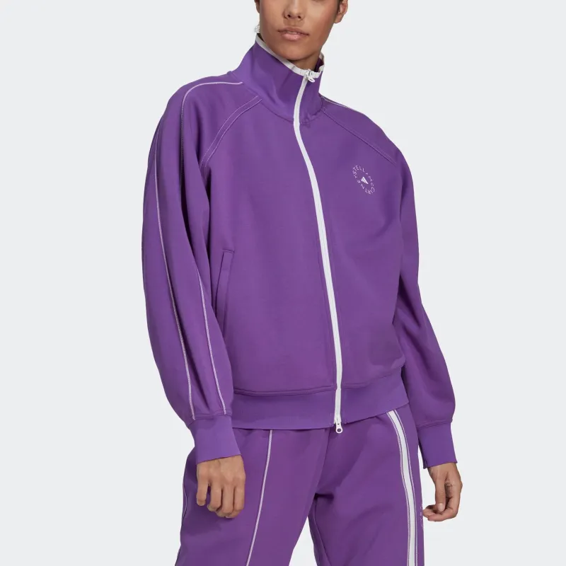 Adidas Stella McCartney SPORTSWEAR TRACK TOP Jacket Women's Bright Purple-4