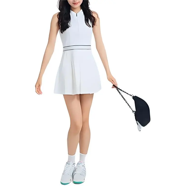 KSWISS Sleeveless Dress Women's Euryale White-4