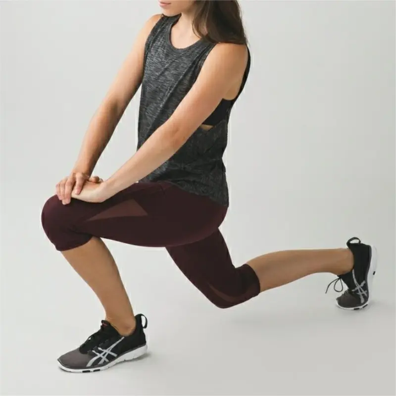 Lululemon Drop It Like It's Hot Athletic Trousers Women's Red Brown-2