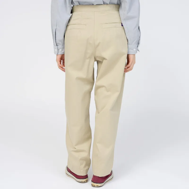 THE NORTH FACE PURPLE LABEL Chino Wide Tapered Field Pants Casual Pants Men's Light Camel-1
