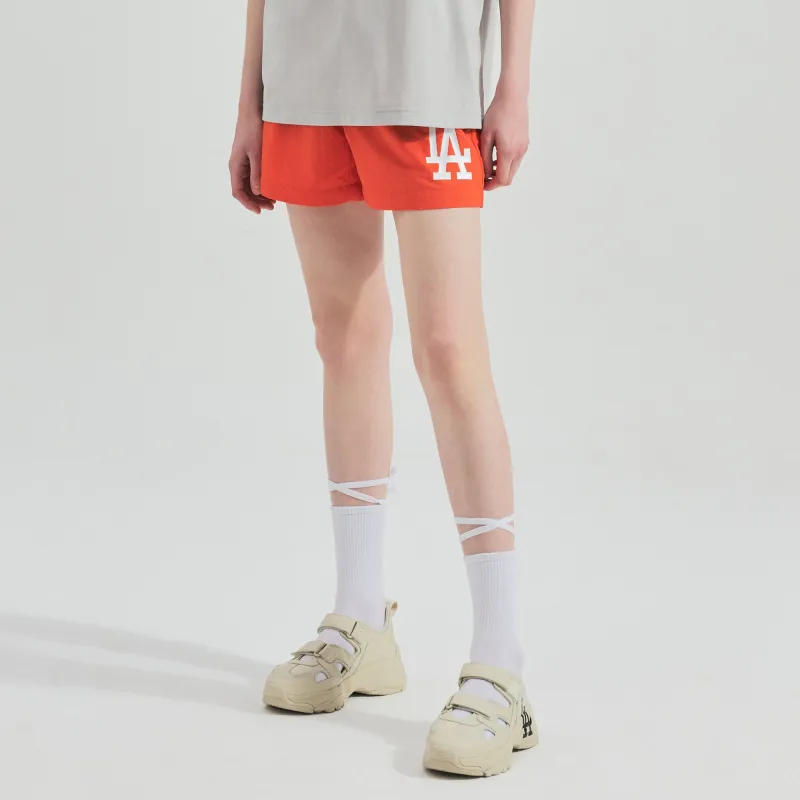 MLB Los Angeles Dodgers Casual Shorts Unisex Orange-2