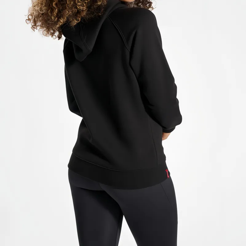 Hummel HmlRED HEAVY ZIP HOODIE WOMAN Jackets & Coats Women's Black-5