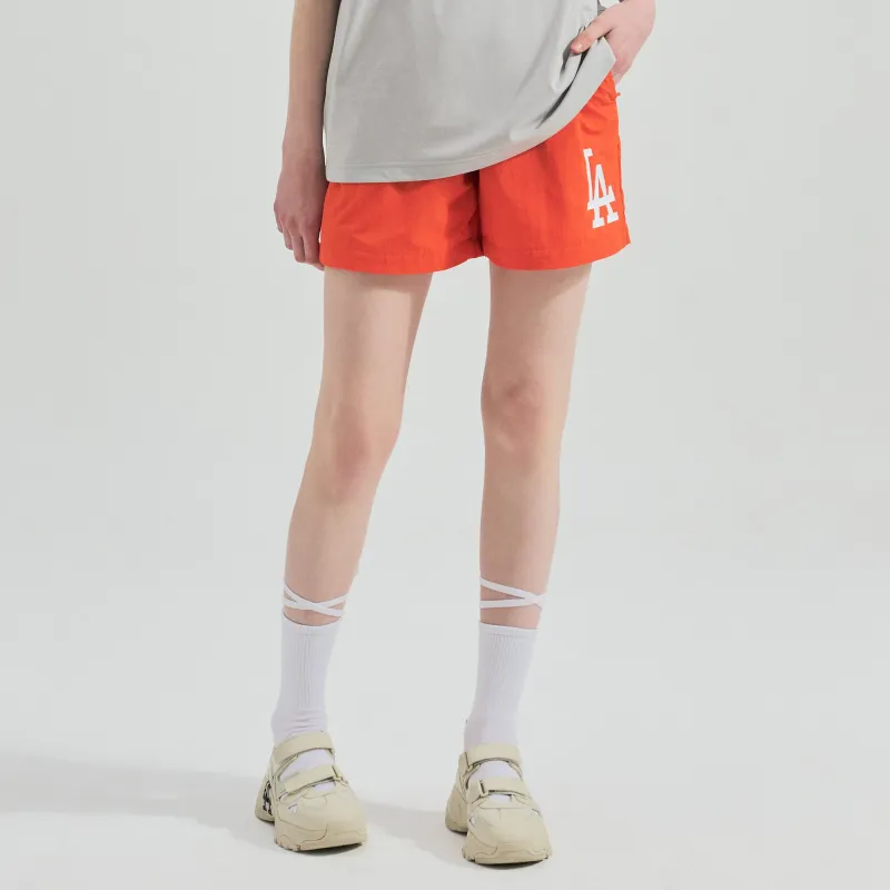 MLB Los Angeles Dodgers Casual Shorts Unisex Orange-4