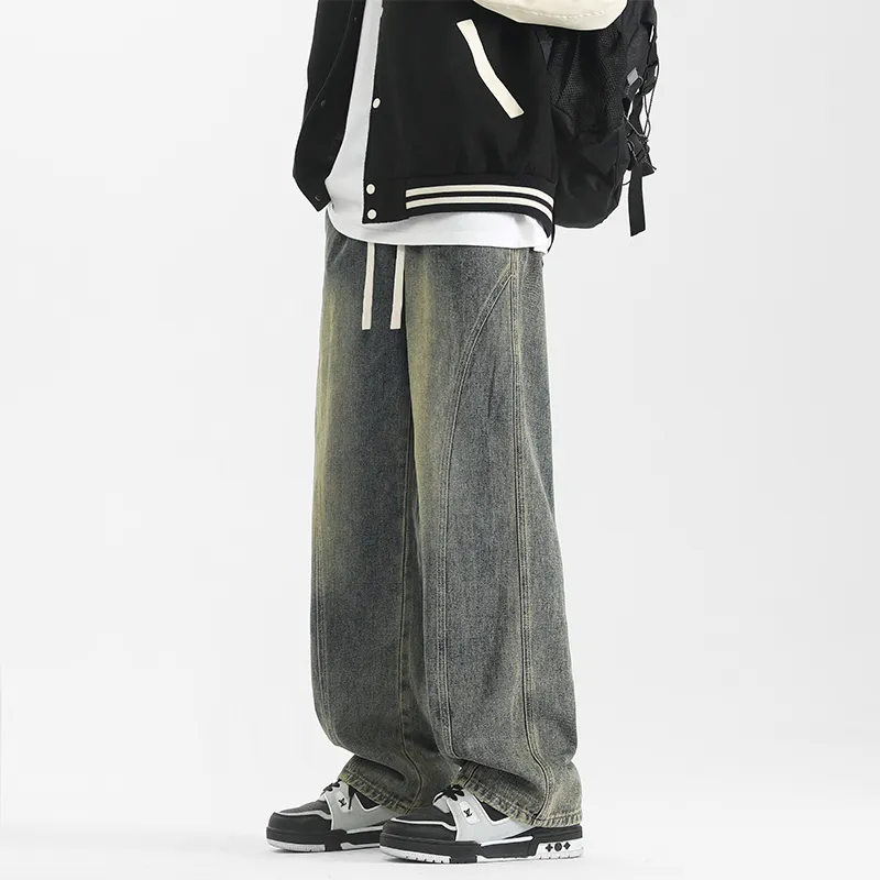 Warrior Huichao Riding The Wind Collection Jeans Unisex-10