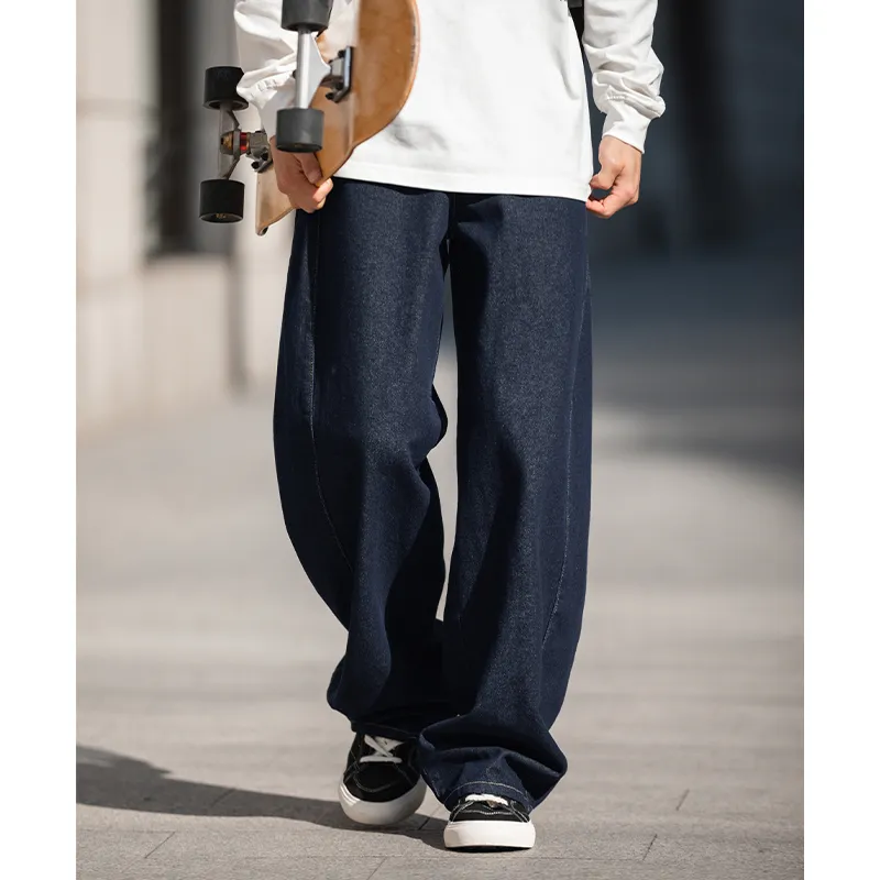 Warrior Huichao Riding The Wind Collection Jeans Unisex-14