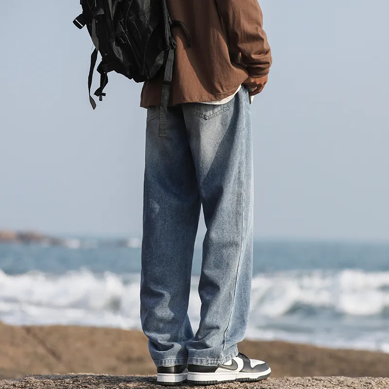Warrior Huichao Riding The Wind Collection Jeans Unisex-3