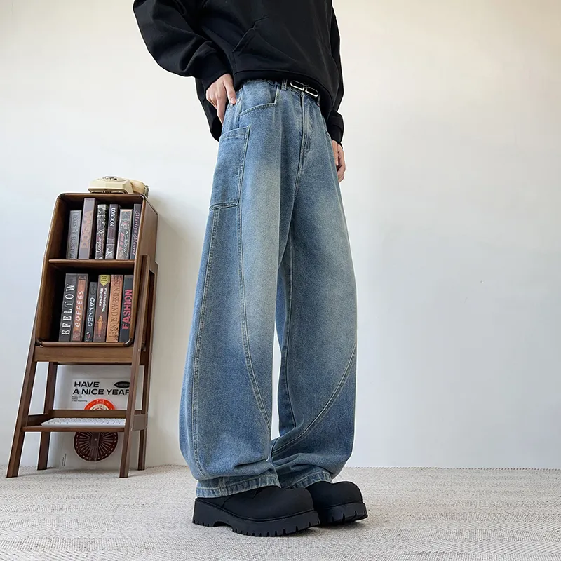 Warrior Huichao Star Cloud Collection Jeans Unisex-23