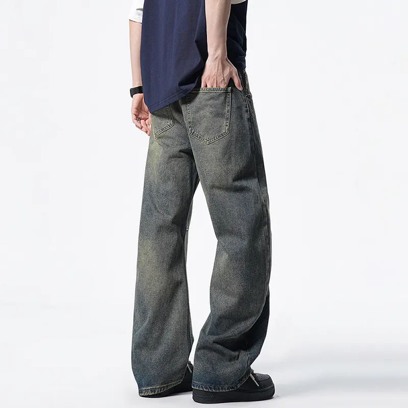 Warrior Huichao Riding The Wind Collection Jeans Unisex-2