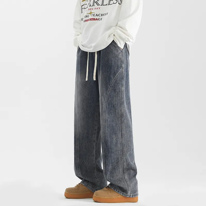 Warrior Huichao Riding The Wind Collection Jeans Unisex-6