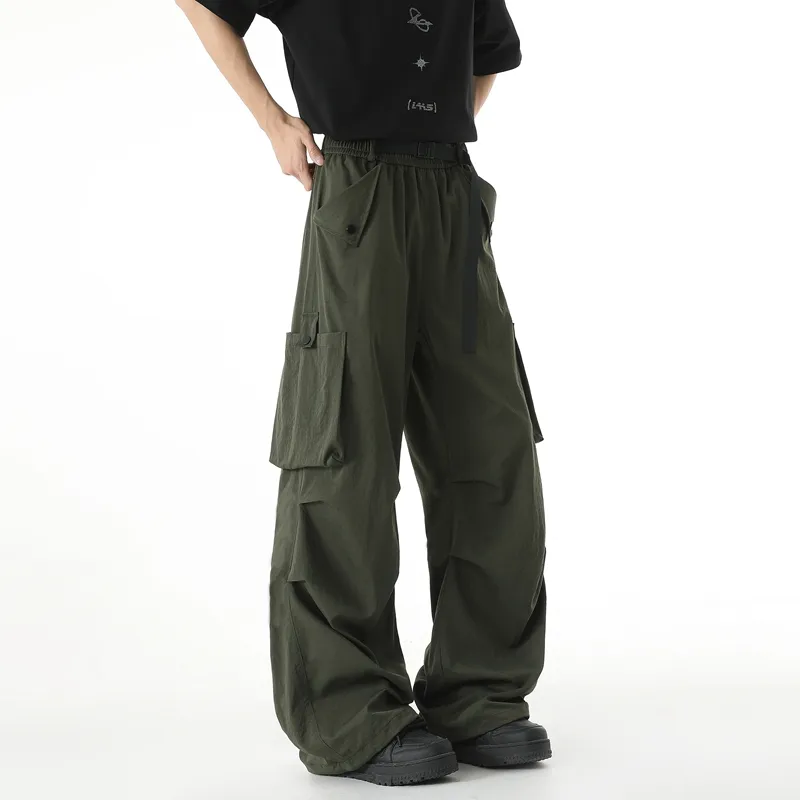 Warrior Huichao Cloud Sail Collection Cargo Pants Unisex-17