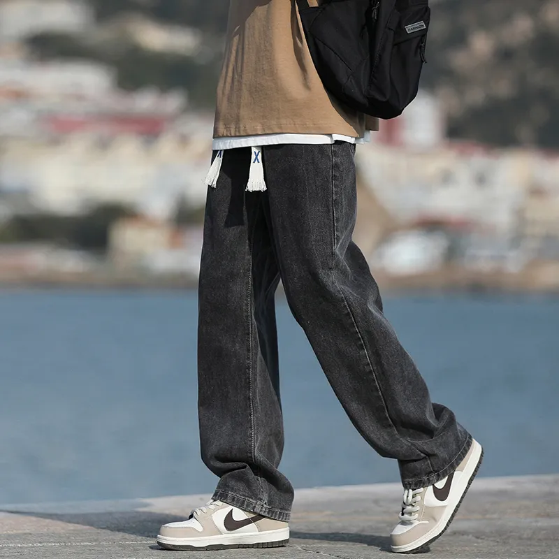 Warrior Huichao Riding The Wind Collection Jeans Unisex-14