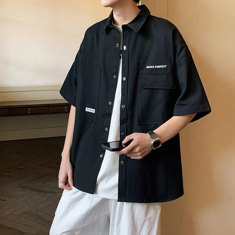 Warrior Polo Shirt Unisex Graphite Black-1
