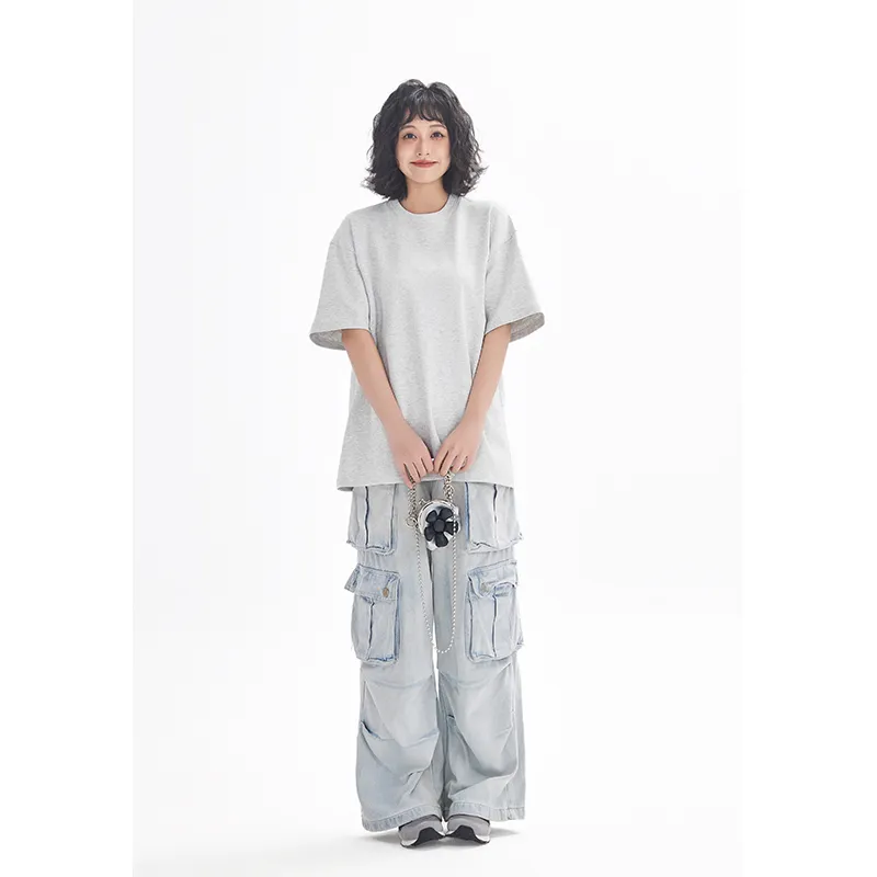 Warrior Huichao Cloud Sail Collection Drop Shoulder Sleeve T Shirt Women's-1