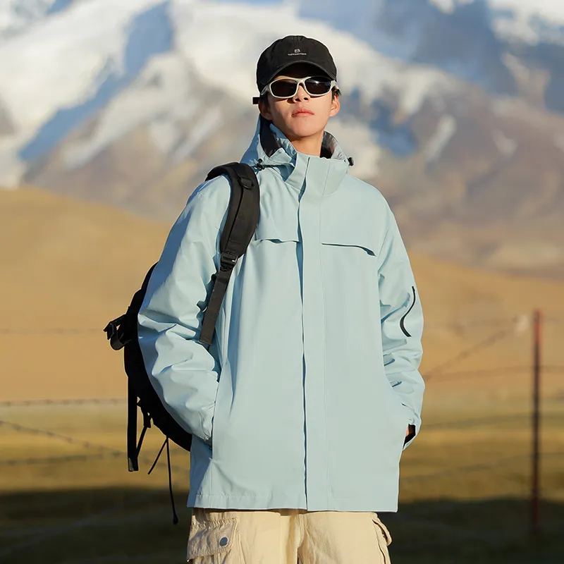 Warrior Huichao Riding The Wind Collection Waterproof And Windproof To Keep Warm Windbreaker Jacket Unisex-17