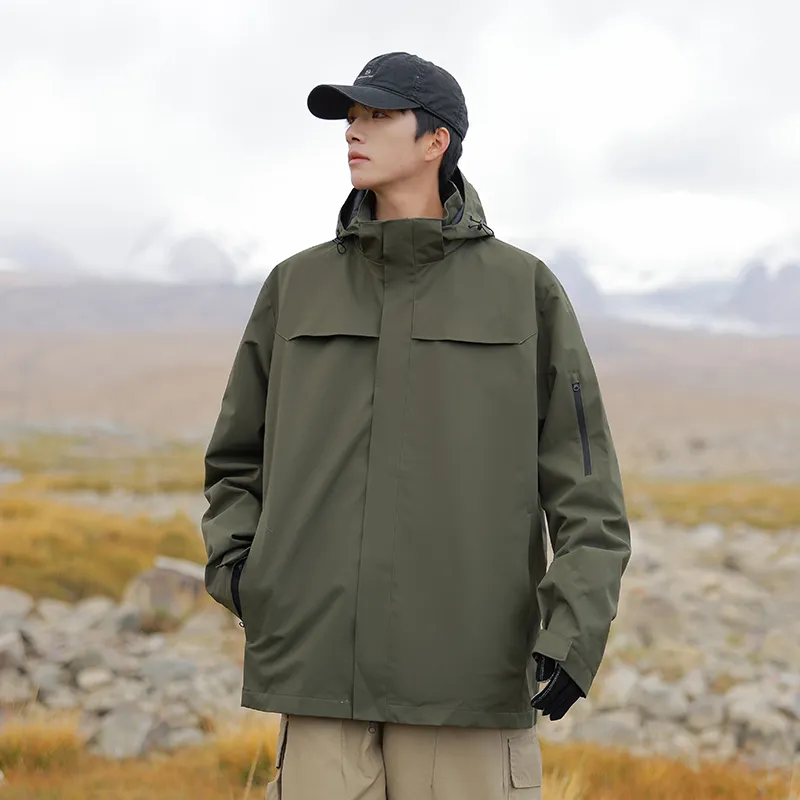 Warrior Huichao Riding The Wind Collection Waterproof And Windproof To Keep Warm Windbreaker Jacket Unisex-8