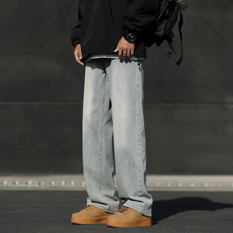 Warrior Huichao Riding The Wind Collection Jeans Unisex-6