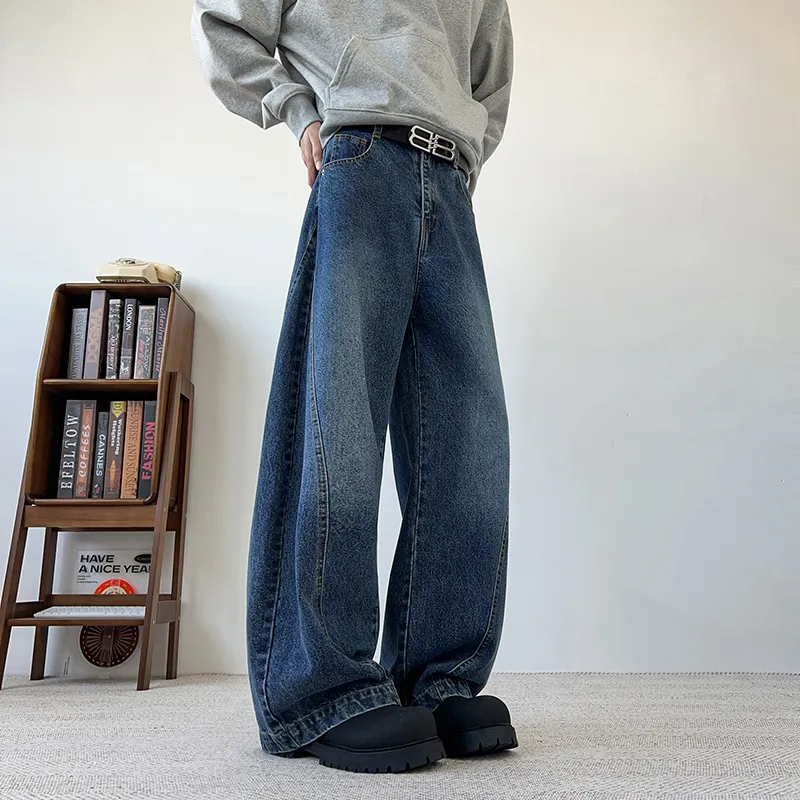 Warrior Huichao Star Cloud Collection Jeans Unisex-11