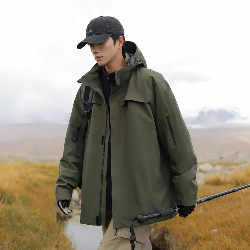 Warrior Huichao Riding The Wind Collection Waterproof And Windproof To Keep Warm Windbreaker Jacket Unisex-26