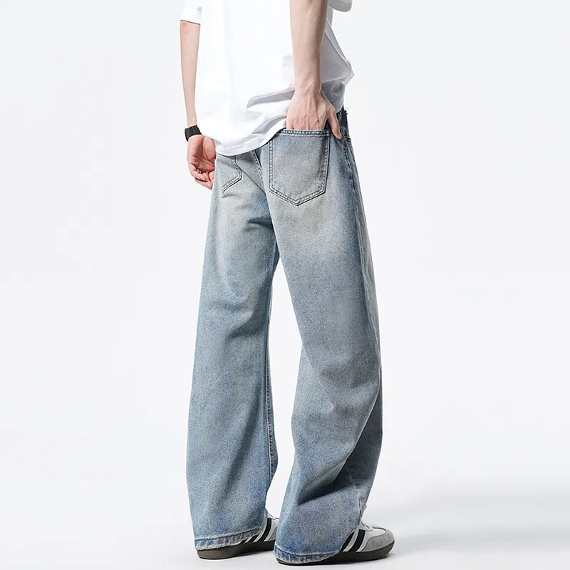 Warrior Huichao Riding The Wind Collection Jeans Unisex-9